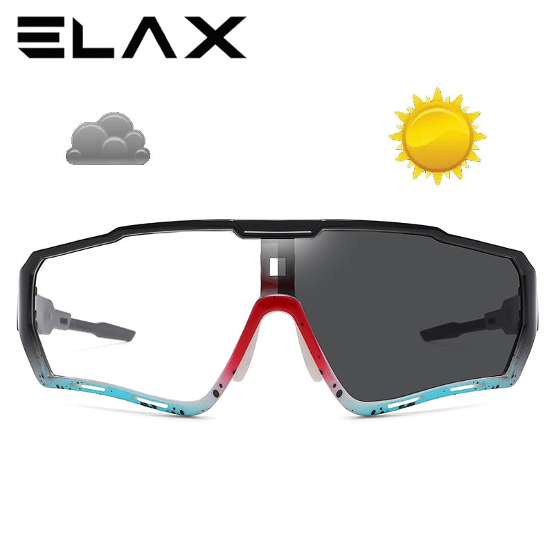 Óculos Esportivo ELAX Lente Foto Cromática