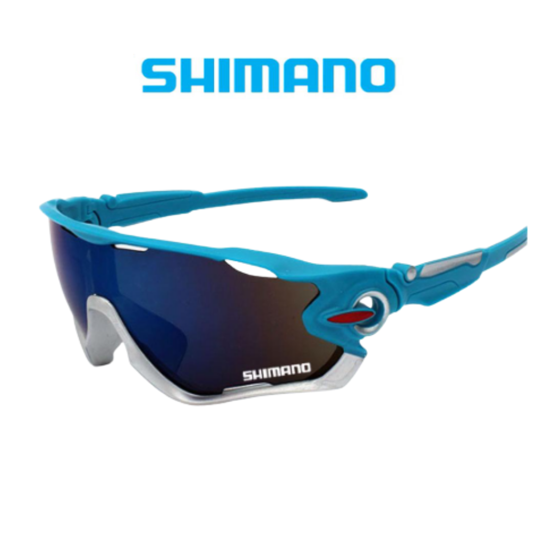 Óculos Esportivo Shimano Polarizado - Ciclismo, Corrida, Beach Tennis, Kite Surf