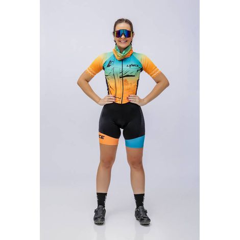 Macaquinho Feminino de Ciclismo Lynce Rio